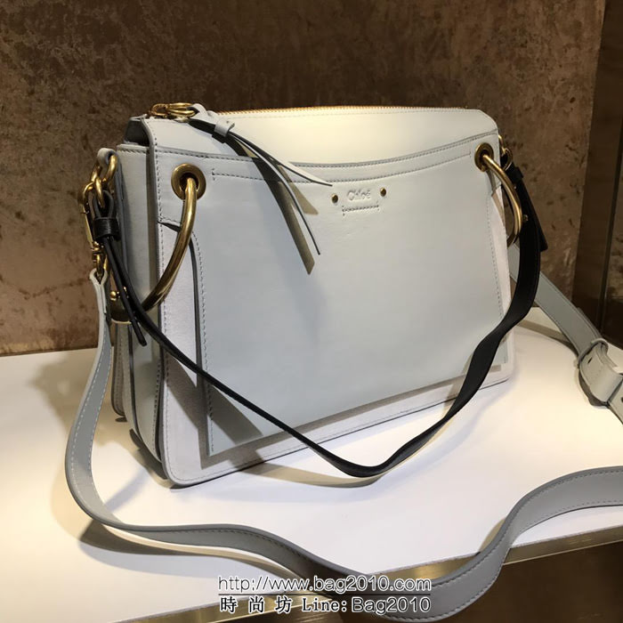 Chloe克洛伊 大號 18年新款 Chloe roy bag 大號麂皮/小牛皮 斜挎包  ypk1040
